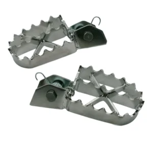 CZ All Models Falta 250 380 400 Foot Peg set Polished stainless steel