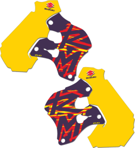 1997 Suzuki RM 250 Tank & Radiator Shroud Decals
