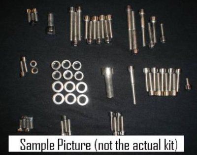 1980/1981 Suzuki PE 400 Engine Bolt Kit