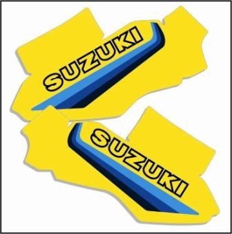 1982 Suzuki RM 125 Tank Decals